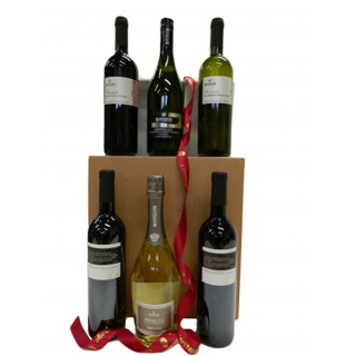 Italian 6 Bottle Wine Hamper image